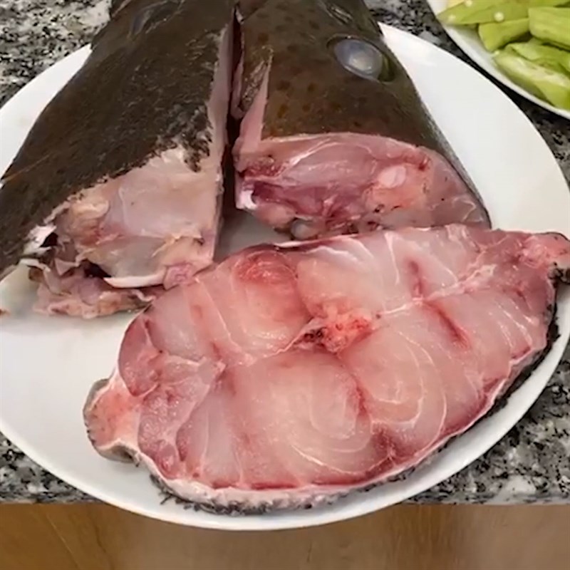 Cá mú cắt lát