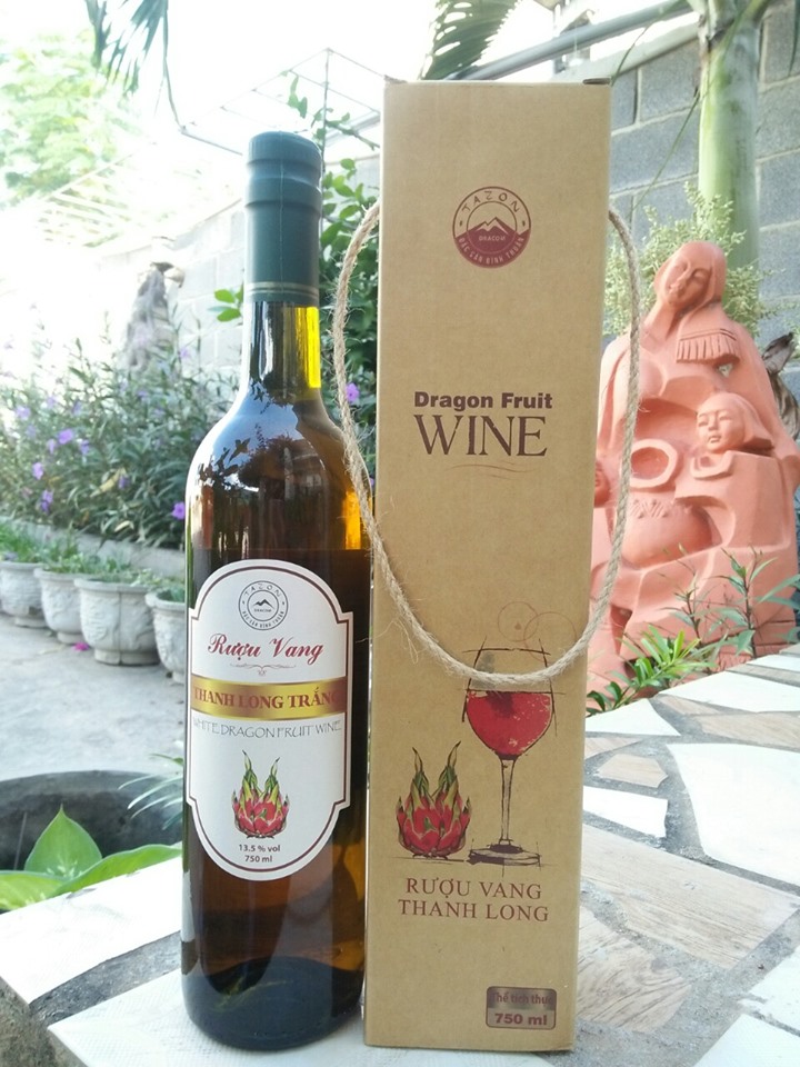 Rượu Vang Thanh Long Trắng 750 ml