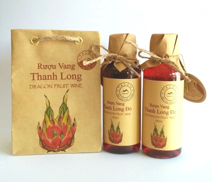 Rượu Vang Thanh Long Đỏ 180 ml