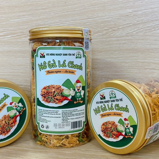 Khô gà lá chanh
