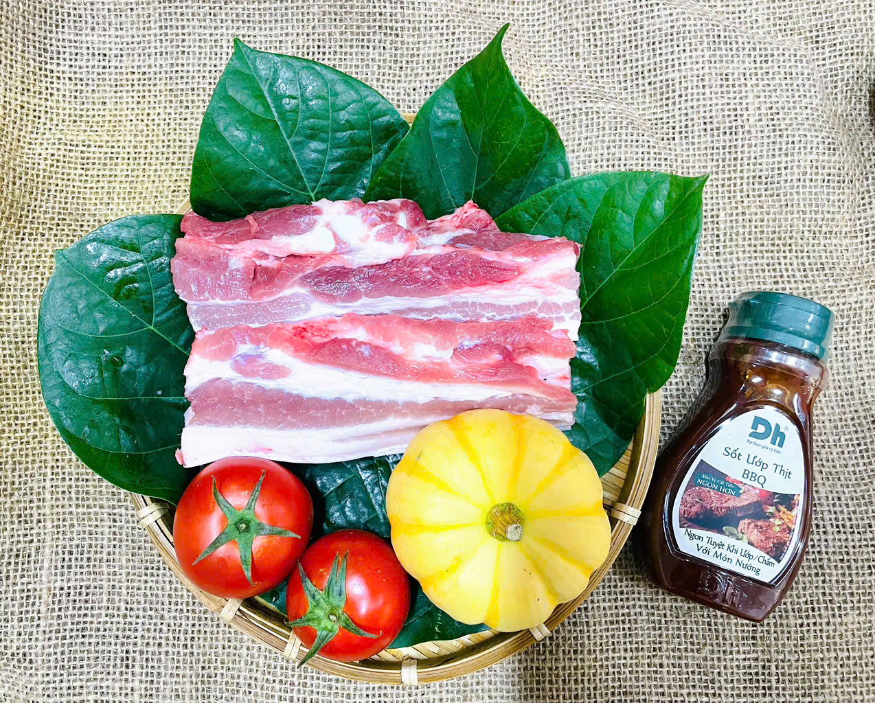 Thịt lợn thảo dược