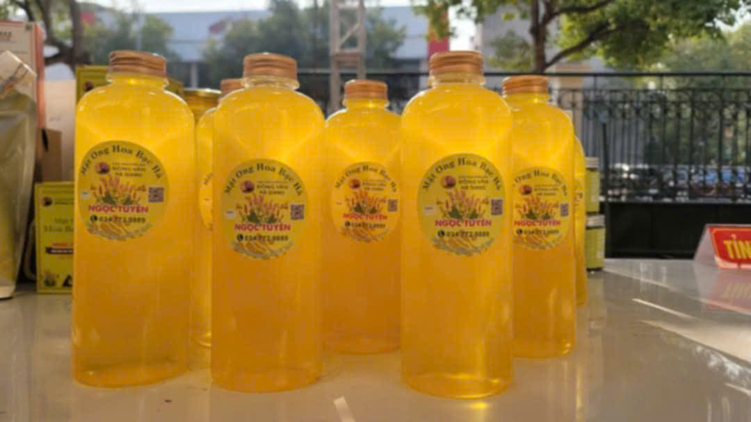 Mật Ong Hoa Bạc Hà