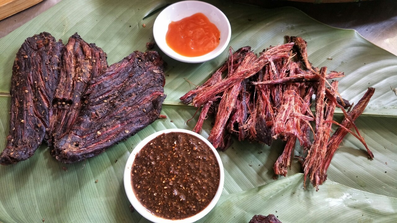 Thịt trâu sấy