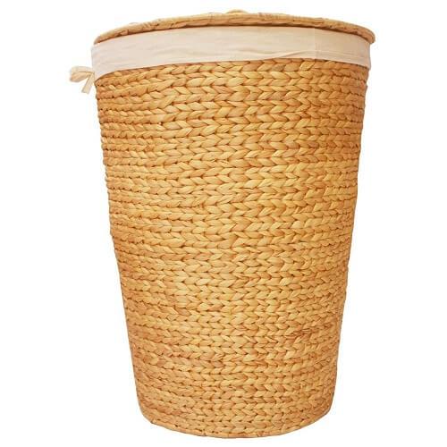 Rổ, sọt, thùng đựng quần áo đan bằng lục bình
